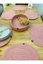 Jute Straw American Serving Oval Platter and Basket Set of 7 - 3