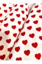 4-Piece Heart Hand and Face Towel Set Kitchen Towels Drying Cloth 30X50Cm & 40X60Cm - 4