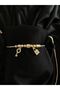 Zircon Stone Key Lock Necklace Bracelet Set - 3