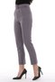Cedy Women's High Waist, Pleated Ankle Length Woven Trousers, C3008 Gray - 6