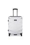 Arete ABS Hard Case Medium Check-In Silver