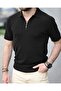 Zippered Knitwear Tshirt - 2