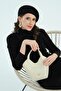 Nairobi Women's Beige Shoulder Bag with Magnetic Closure and Adjustable Strap with Puppy Card Holder - 3
