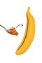 Reward Food Can Be Placed Inside the Rubber Banana Dog Toy, a Dog Intelligence Toy.