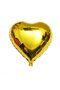 45cm Heart Foil Balloon - Gold - 4