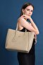 Sofia Magnetic Closure Large Women's Shoulder Handbag with Wide Zipper Compartment - 5