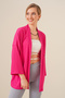 5862 Knitted Kimono - Fuchsia - 4