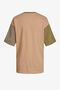 Jxandrea Women's Beige T-Shirt 12211087 Moonbeam - 5