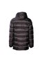 Eston Men's Black Hooded Coat - 2
