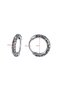 Boutique Special Design Vintage Ring Snap-on 316l Steel Men's Earrings (pair) - 4