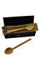 30 CM LARGE SIZE NATURAL OLIVE AND LIGHTNING BOARD SPOON SETGIFT IN WOODEN BOX - 2