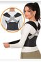 Adjustable Women's Men's Waist Slimming Anti-Humpback Waist Shoulder Back Upright Posture Corset - 2