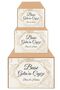 Fancy Wedding Dowry Package Label with Golden Nature 10 Pieces A4 Size Printed Sticker - 3