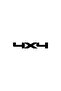 25x5 cm 4x4 Plain Sticker - Auto Motor Laptop Wall Foil - 3