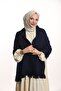Sade Winter Double-Sided Shoulder Shawl - 3