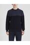 Men's Knitted Roundneck C.W.Wool Sweater