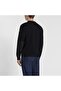 Men's Knitted Roundneck C.W.Wool Sweater - 3