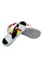 Ca012-020 Men's White Red Black Flip Flops Massage Sole Daily Walking Slippers - 4
