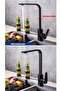 Square Kitchen Faucet Matte Black Faucet - 2