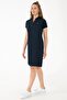 Navy Blue Women's Dress - 3