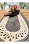 Jute, Wicker, Decorative Tablecloth, Runner 35X100 Cm, American Service, Coffee Table Cover, Bohemian Style - 5