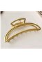 Large Metal Latch Buckle Gold - 2
