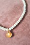 Women's White Pearl and Shell Choker Necklace - 3