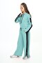 Girl's 100% Cotton Hooded Oversize Long Sleeve Tracksuit Set