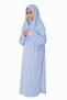Baby Blue Children's Prayer Dress Without Zipper, 9/12 Years Old - 2