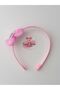 Zircon Stone Bow Tulle Children's Crown - Snowflake - 6