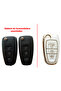 White Focus 3 Mondeo Transit Courier - حافظة مفاتيح سيليكون نانو متوافقة مع سلسلة مفاتيح السيارات - 5
