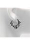 Vintage Design Hoop Boutique Design Tarnish-Free & Rust-Proof 316L Steel Gothic Earrings