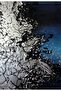 Hari̇kabi̇rev | Blue-Grey-Silver Unembossed Abstract Model 3 | Framed Tempered Glass Table Single Vertical - 2