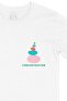 Mindfulness Concentration Pocket Logo Design White T-Shirt - 2