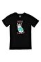 I Am Just Too Cool Dog Black T-Shirt with Pocket Logo Design