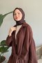 Bitter Brown Slit Double Suit Set - 4