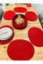 Jute Straw American Service Oval Tray and Basket Set of 7