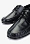 D.Lepori Men's Genuine Leather Black Casual Shoes - 4