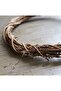 Natural Bush Door Ornament Wreath 10 Cm - 3