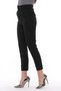 Cedy Women's Black High Waist Woven Trousers - Pleated and Ankle Length, C3008 - 5