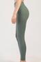 Women's Double Stone Embroidered Shaded Thin Soft Fabric Khaki Thermal Bottom C1T5N1O504 - 2