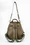 Women's Khaki Backpack and Shoulder Bag Easy to Carry and Very Convenient - 3