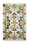 Antique Design Series Modern Decorative Carpet with Multicolored Border and Flower Detail Antik170 - 2