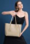 Sofia Magnetic Closure Large Women's Shoulder Handbag with Wide Zipper Compartment