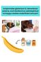 Reward Food Can Be Placed Inside the Rubber Banana Dog Toy, a Dog Intelligence Toy. - 7
