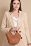 Nairobi Magnetic Closure Puppy Card Holder Adjustable Strap Women's Tan Shoulder Bag - 6