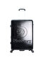 Stone ABS Large, TSA Lock, 4 Double Wheels, 28 Inch Black