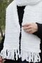 SCARF WHITE 20X200 CM - 2