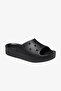 Black Classic Platform Slide Women's Clog Slippers -208180-001 - 2