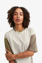 Jxandrea Women's Beige T-Shirt 12211087 Moonbeam - 3
